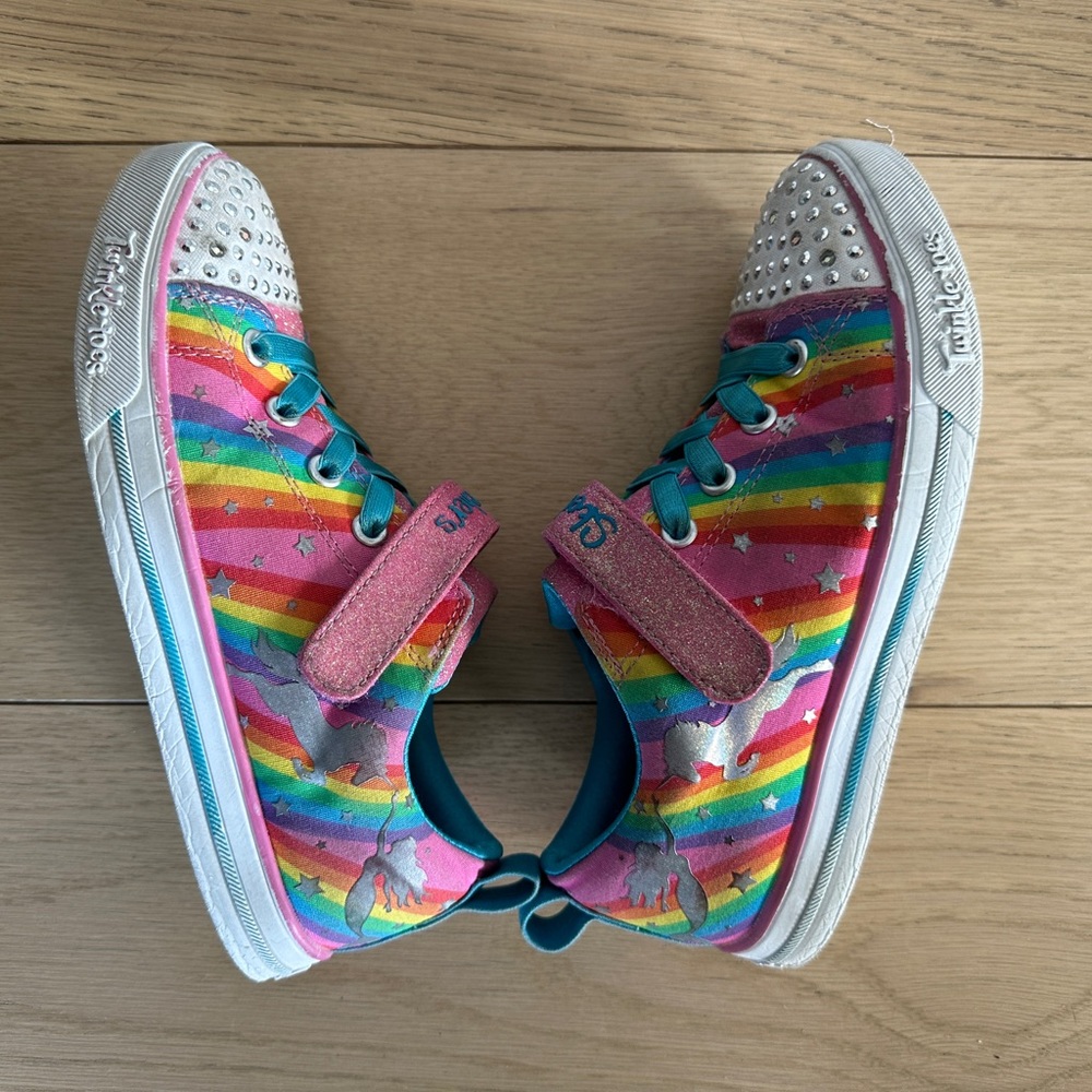 Skechers Sparkle Lite-Magical Rainbows Girls Sneakers